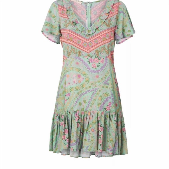 Spell and the Gypsy City Light Fitted Mini Dress - Picture 2 of 8